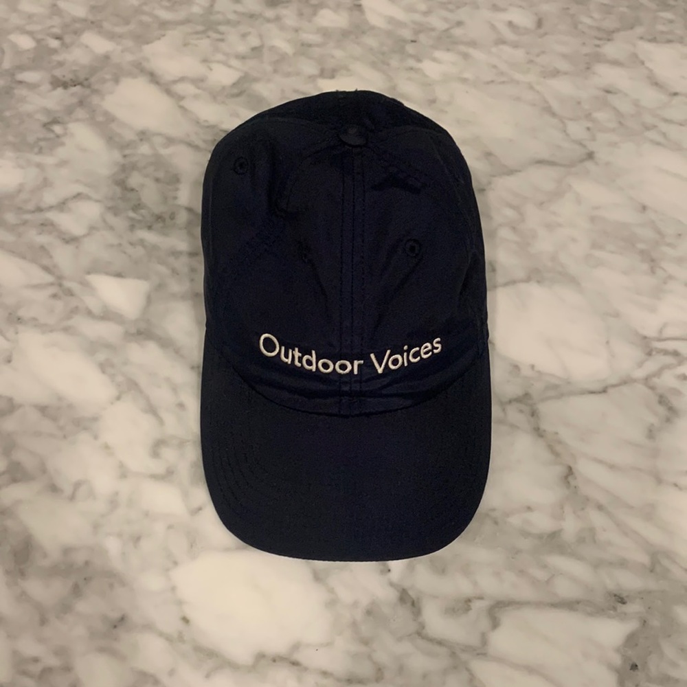 Outdoors voices hat navy/white